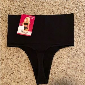 High waisted thong